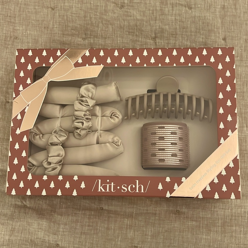 Kitsch Satin Heatless Styling 5pc Gift Set ~ Christmas gift!